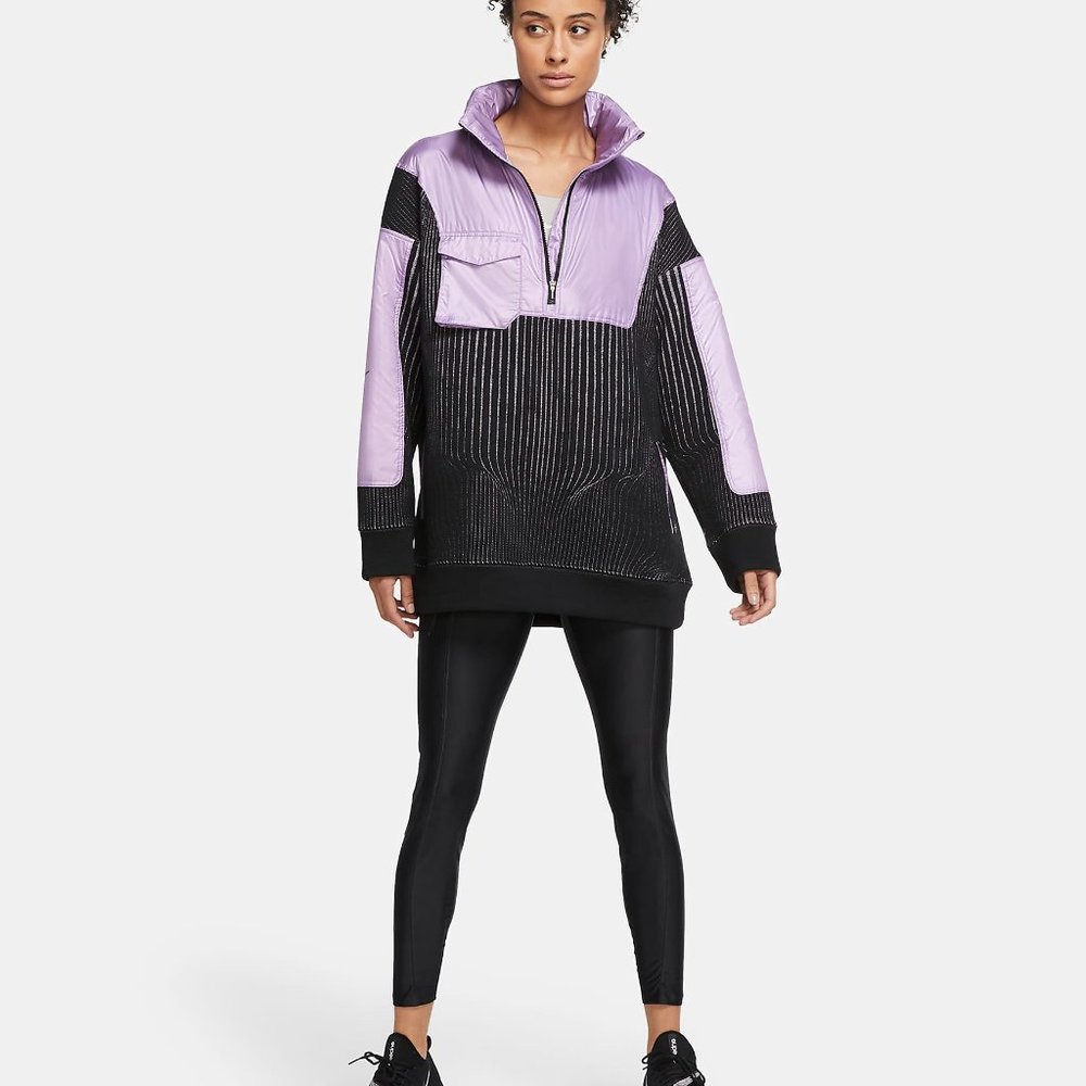 Nike Womens City Ready 1/4 Zip Training Jacket Run - Picture 2 of 8